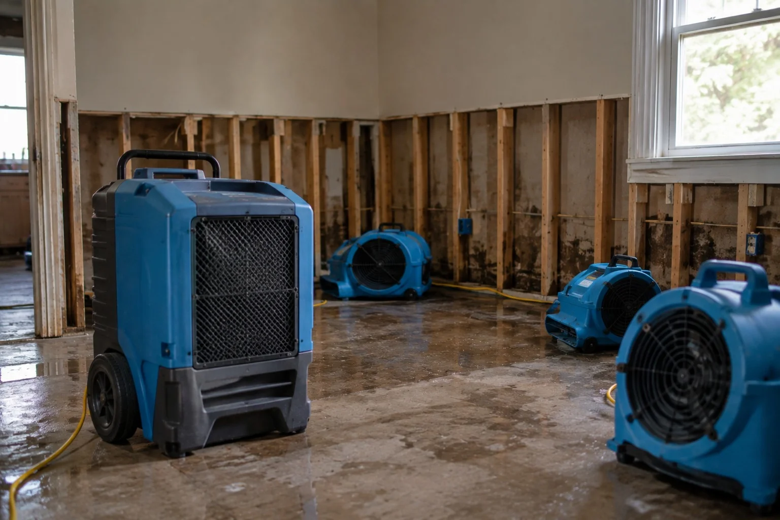 drying and dehumidification
